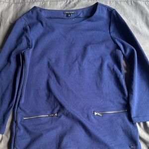 Tommy Hilfiger Blue Long Sleeve Top